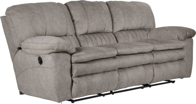 Catnapper® Reyes Graphite Power Lay Flat Reclining Sofa 1