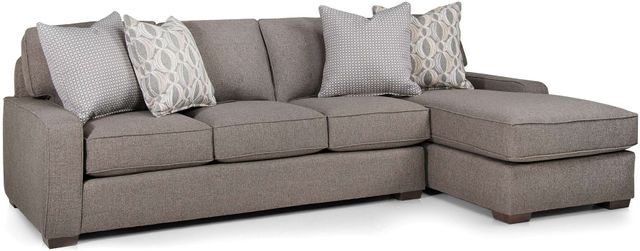 Smith Brothers 8131 Collection 2 Piece Beige Sectional 0