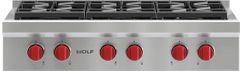 Wolf® 36" Pro-Style Gas Rangetop In Stock