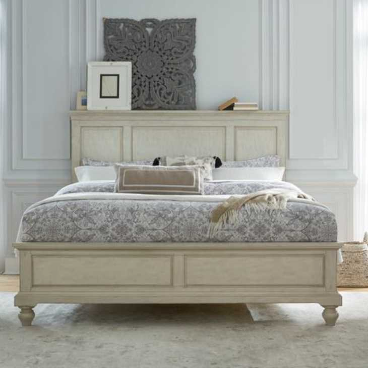 Liberty Furniture High Country White Panel Bed | Big Sandy Superstore ...