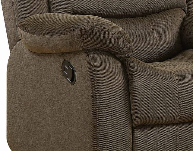 Coaster® Rodman Chocolate Reclining Sofa 1