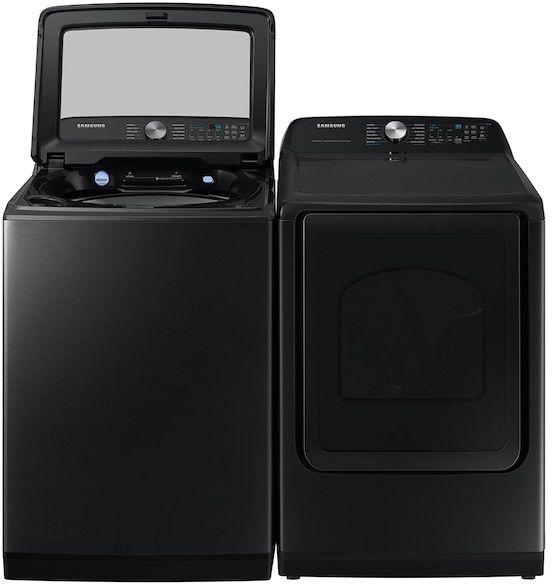Samsung 7.4 Cu. Ft. Brushed Black Gas Dryer 6