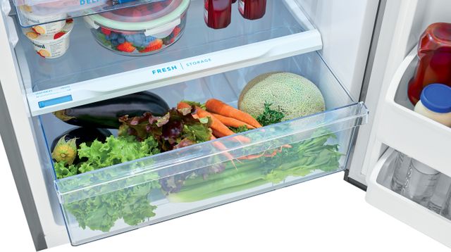Frigidaire® 13.9 Cu. Ft. Black Top Freezer Refrigerator 7