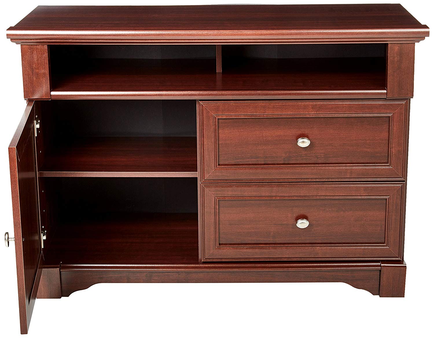 sauder palladia highboy tv stand