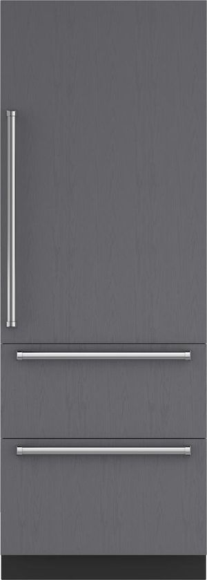 Sub-Zero® Designer 15.6 Cu. Ft. Panel Ready Built In Bottom Freezer Refrigerator