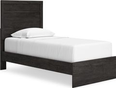 Signature Design by Ashley® Belachime Black Twin Panel Bed
