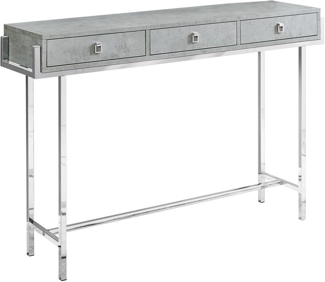 Table console rectangulaire, gris, Monarch Specialties®