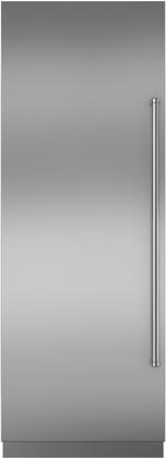 Sub-Zero® 30" Stainless Steel Integrated Column Door Panel with Pro Handle