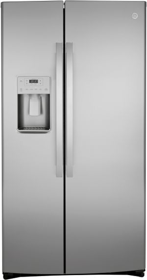 GE® 25.1 Cu. Ft. Fingerprint Resistant Stainless Steel Side-By-Side Refrigerator