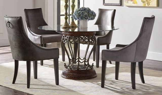 Coaster® Phelps Set of 2 Grey Side Chairs 2