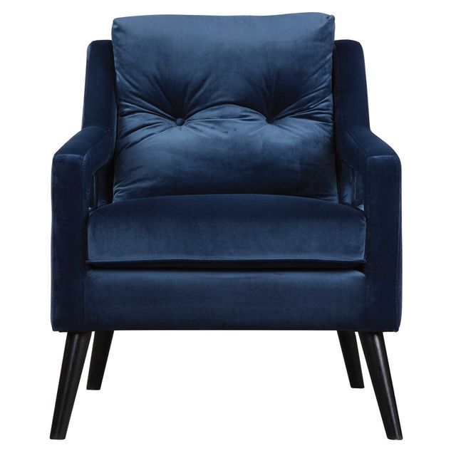 Uttermost® O'Brien Blue Arm Chair-0