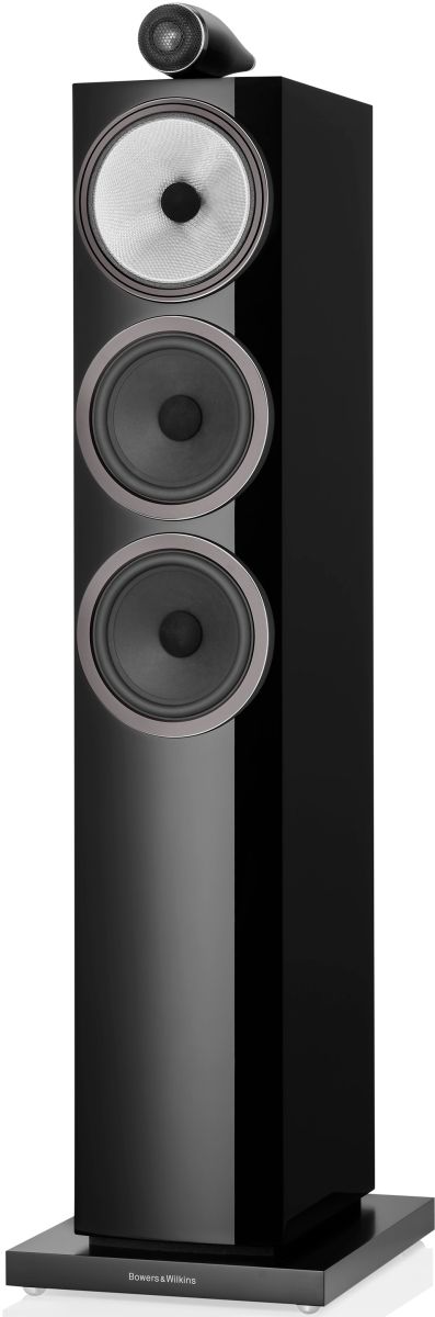 Bowers & Wilkins 700 Series 6.5" Gloss Black Floor Standing Speaker 20