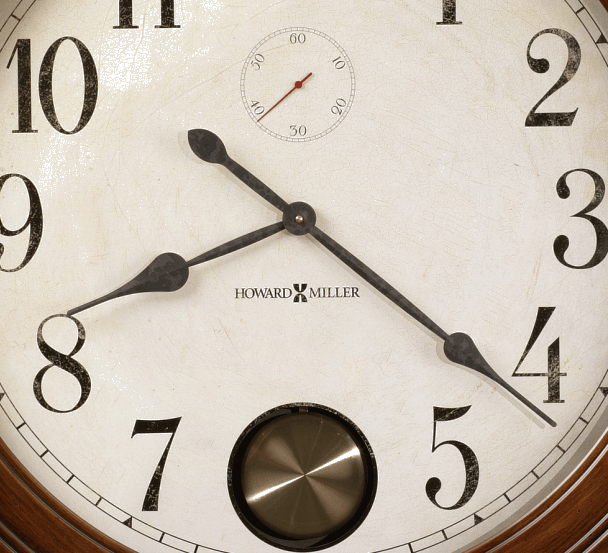 Howard Miller® Auburn Hampton Cherry Wall Clock 1
