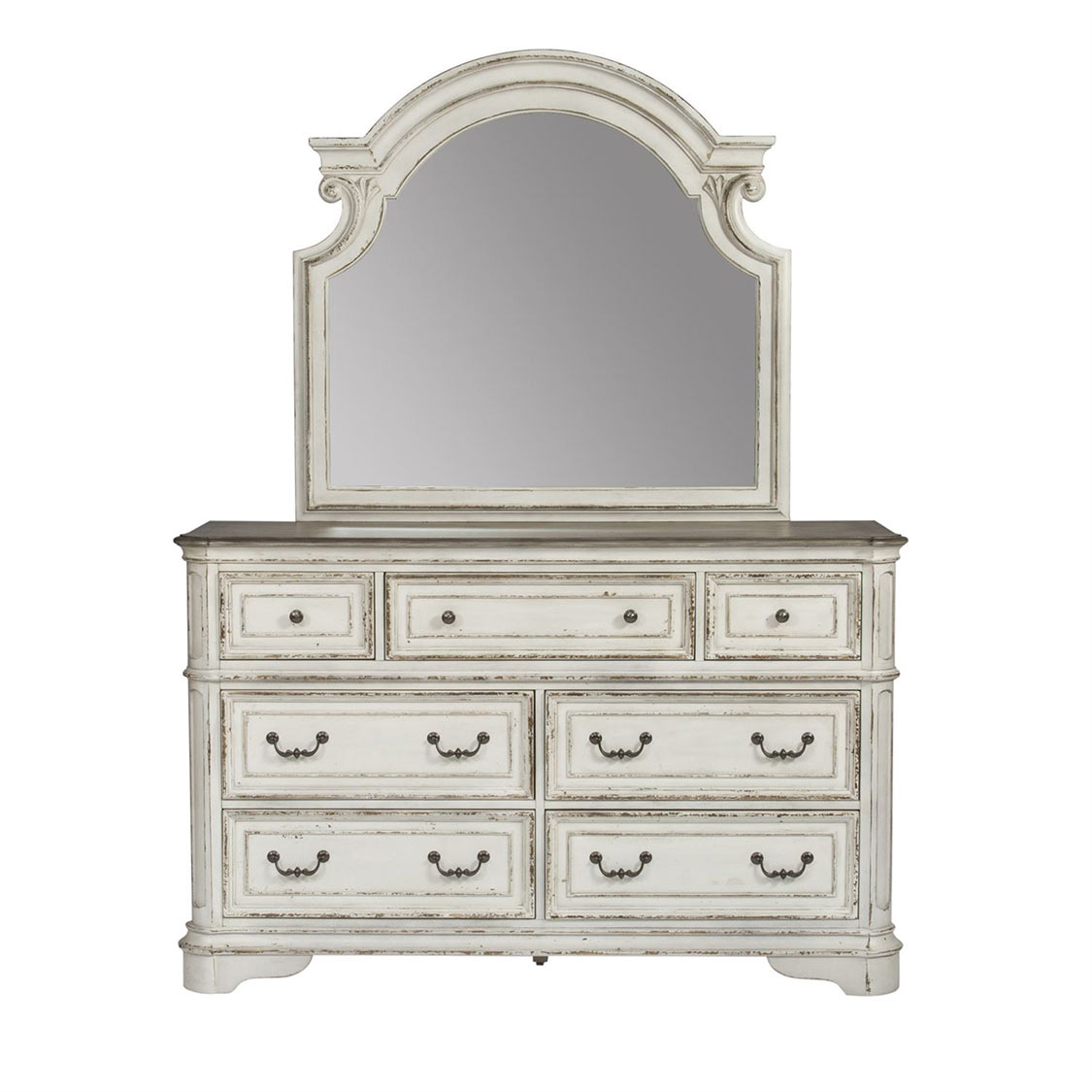 Liberty Magnolia Manor Dresser & Mirror