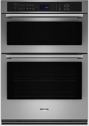 Maytag® 6.4 Cu. Ft. Fingerprint Resistant Stainless Steel Oven/Micro Combo Electric Wall Oven