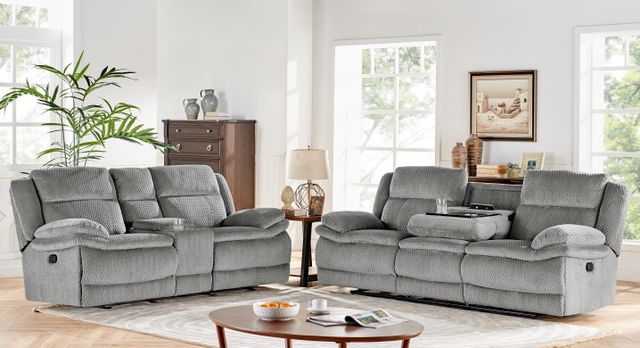 Dimples Reclining Glider Loveseat  1