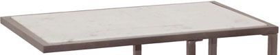 Signature Design by Ashley® Lanport Champagne/White Accent Table-1