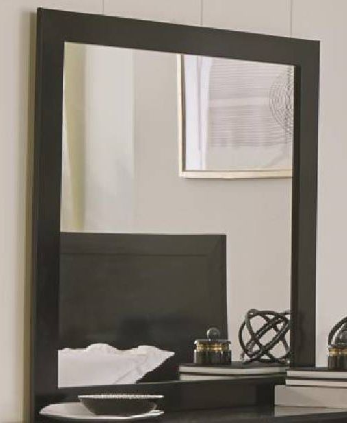 Kith Furniture Breanne Black Mirror