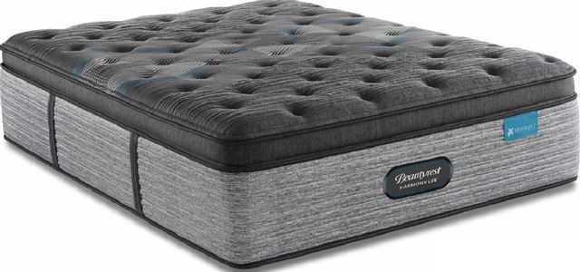 Simmons® Beautyrest® Harmony Lux™ Diamond Series Wrapped Coil Pillow Top Plush King Mattress 1