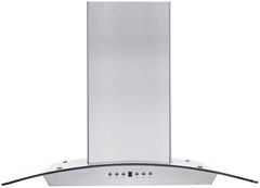 ZLINE 30" Stainless Steel and Glass Wall Mounted Range Hood 