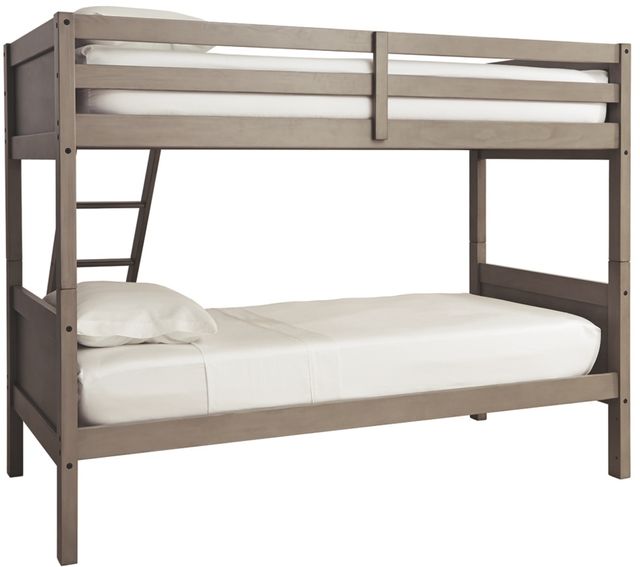 Signature Design by Ashley® Lettner Light Gray Twin/Twin Bunk Bed  1