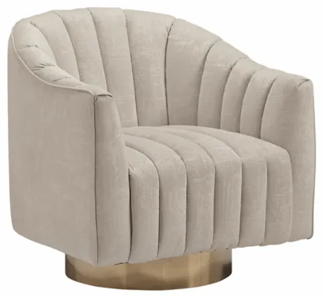 Signature Design by Ashley® Penzlin Pearl Swivel Accent Chair 2