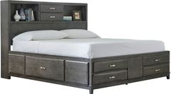 Signature Design by Ashley® Caitbrook Gray California King Storage Bed with 8 Drawers