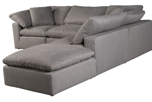 Moe's Home Collection Clay Dream Grey Livesmart Modular Sectional 1