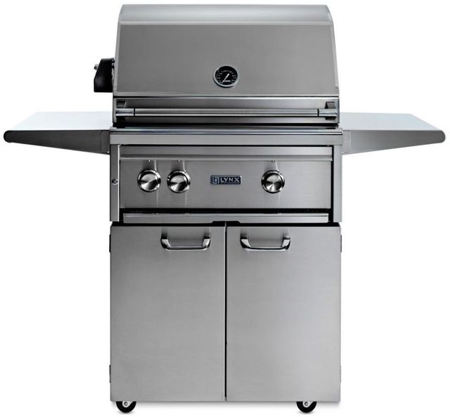 Lynx® Professional 27" Stainless Steel Freestanding Grill-0