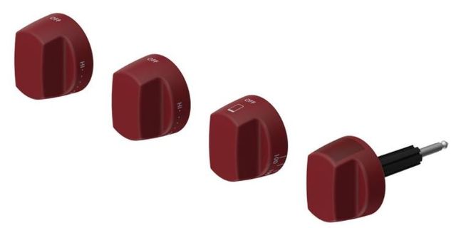 Wolf® Red Control Knobs-0