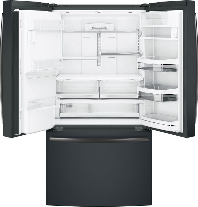 GE Profile™ 22.2 Cu. Ft. Stainless Steel Counter Depth French Door Refrigerator 33
