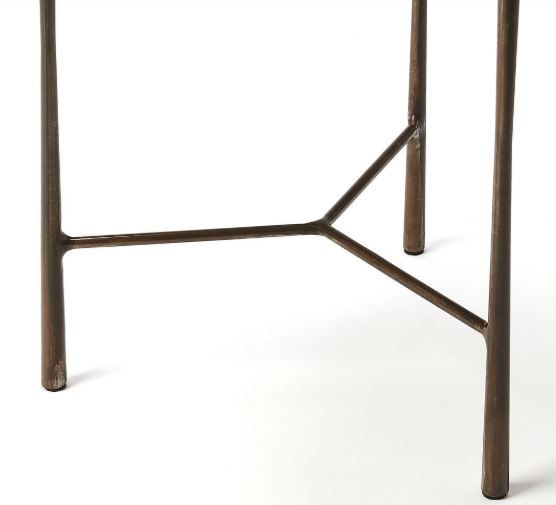 Butler Specialty Company Brisbane Industrial Chic Two-Tone Accent Table 4