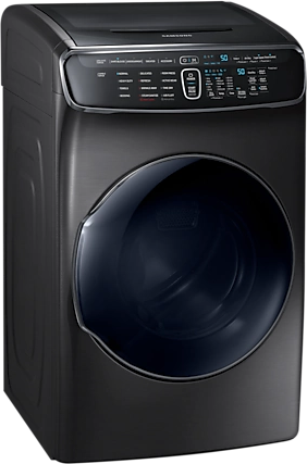 Samsung 7.5 Cu.ft Black Stainless Steel Front Load Electric Dryer 2