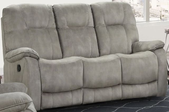Parker House® Cooper Shadow Natural Manual Triple Reclining Sofa