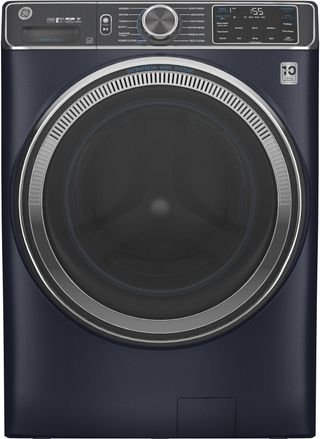 GE® 5.0 Cu. Ft. Sapphire Blue Smart Front Load Washer