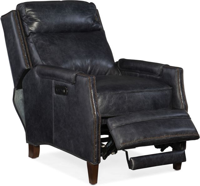Hooker® Furniture RC Regale Black Power Recliner with Power Headrest 1