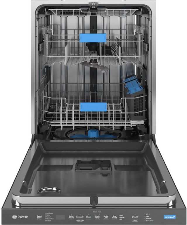 GE Profile™ 24" Fingerprint Resistant Stainless Steel Top Control Built In Dishwasher-1