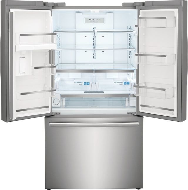 Frigidaire Gallery® 23.3 Cu. Ft. Smudge-Proof® Stainless Steel Counter Depth French Door Refrigerator 1
