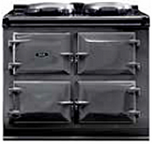 AGA 39" 3-Oven Dual Control Electric Cooker-Pewter