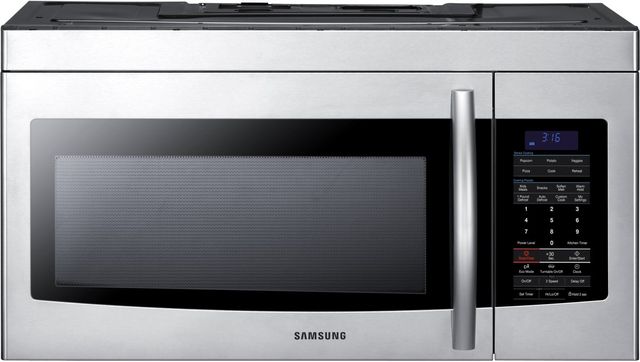 Samsung 1.7 Cu. Ft. Stainless Steel Over The Range Microwave 0