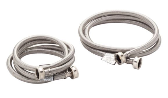 Frigidaire® 6 Ft. Braided Stainless Steel Washer Hose