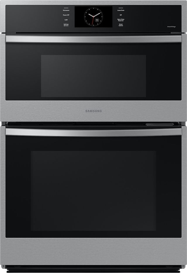 Samsung 6 Series 30" Stainless Steel Oven/Microwave Combination Electric Wall Oven