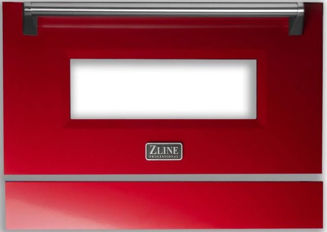 ZLINE 36" Red Gloss Range Door 0