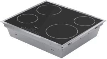 Bosch 6 Series 24" Stainless Steel Electric Cooktop 5