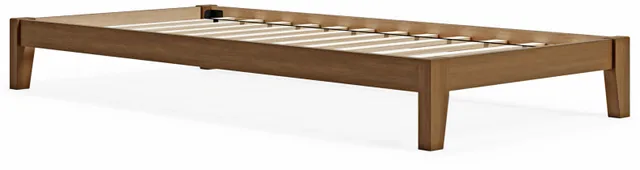 Signature Design by Ashley® Tannally Light Brown Twin Platform Bed 0
