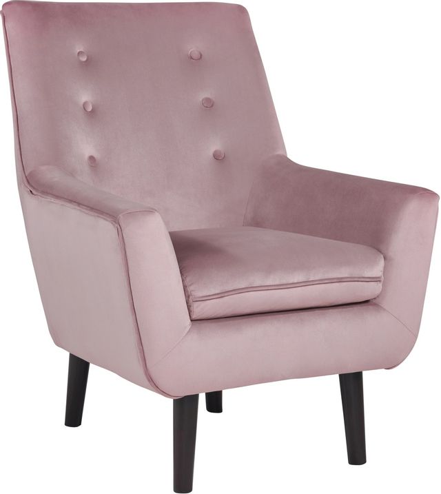 Signature Design by Ashley® Zossen Pink Accent Chair 0