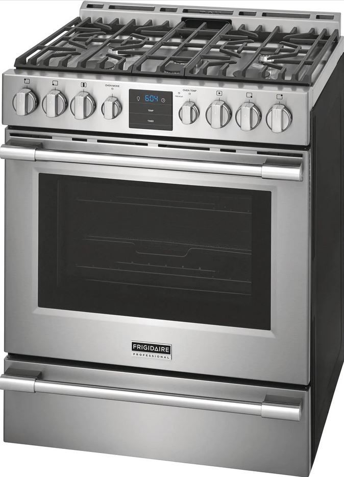 Frigidaire Professional® 30" Stainless Steel Pro Style Natural Gas Range