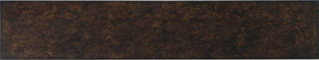 Hooker® Furniture Melange Giles Champagne/Dark Wood Burl Console Table 1