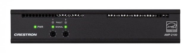 Crestron® AMP-2100-100 Dual-Channel Modular Power Amplifier 1