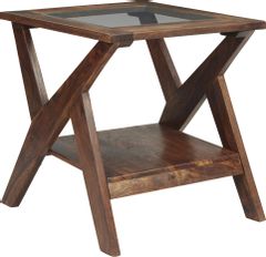 Signature Design by Ashley® Charzine Warm Brown End Table